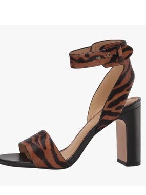 SPLENDID Leopard Print Heel Sandals